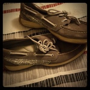 Glitter Sperry top slider